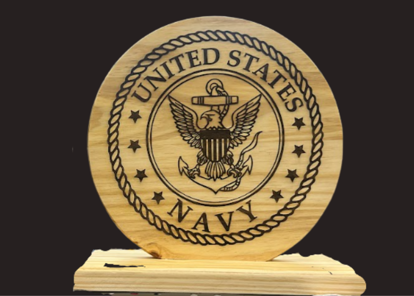 Military Branch Seal Display