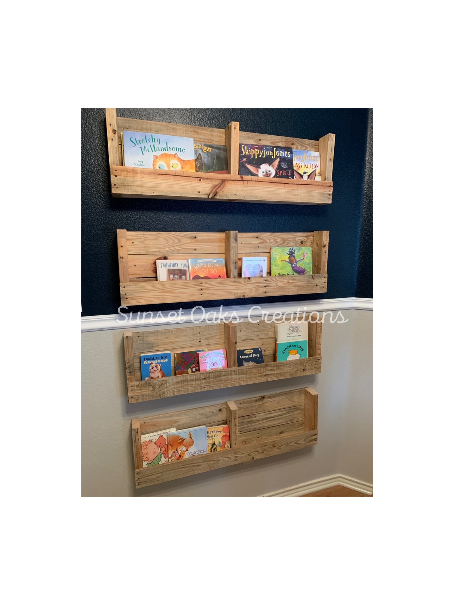 Pallet Bookshelves