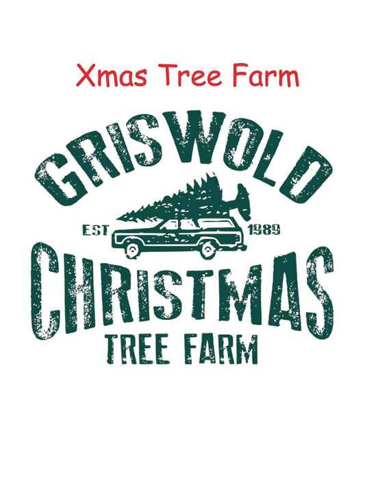 Xmas Tree Farm T-shirt - Short Sleeved