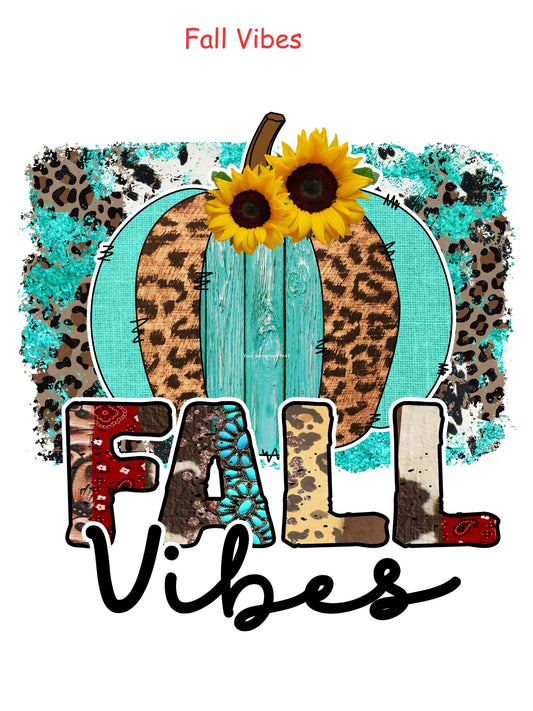 Fall Vibes T-shirt - Short Sleeved