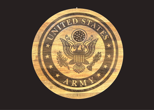 Military Branch Seal Display