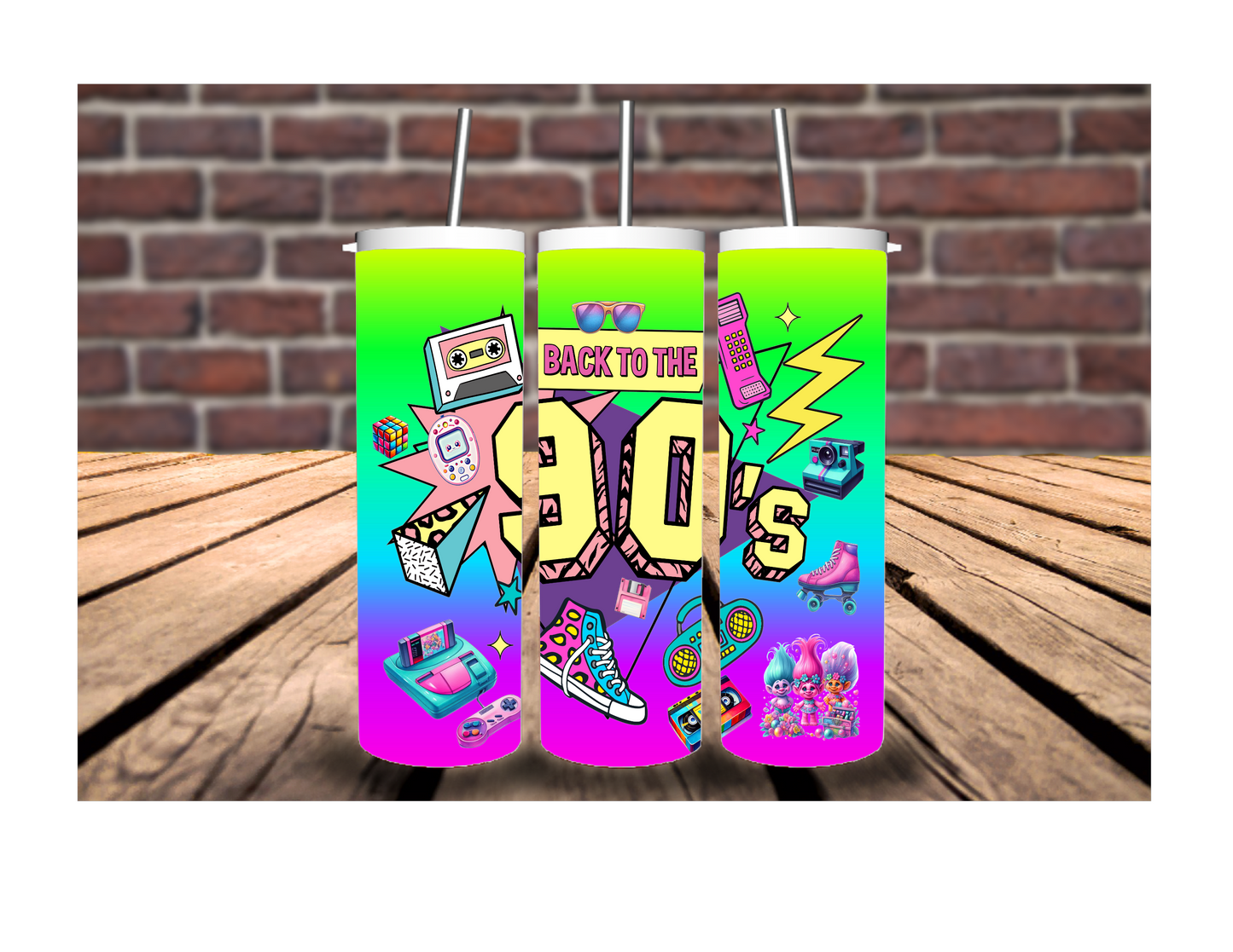 Back to the 90s Tumbler 20 oz