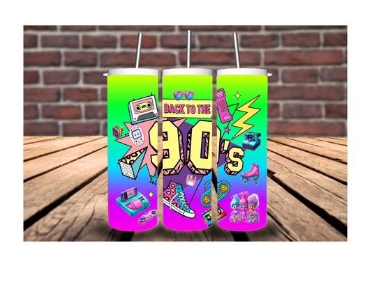 Back to the 90s Tumbler 20 oz