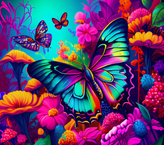 Neon Butterflies