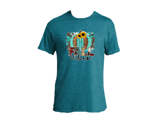 Fall Vibes T-shirt - Short Sleeved