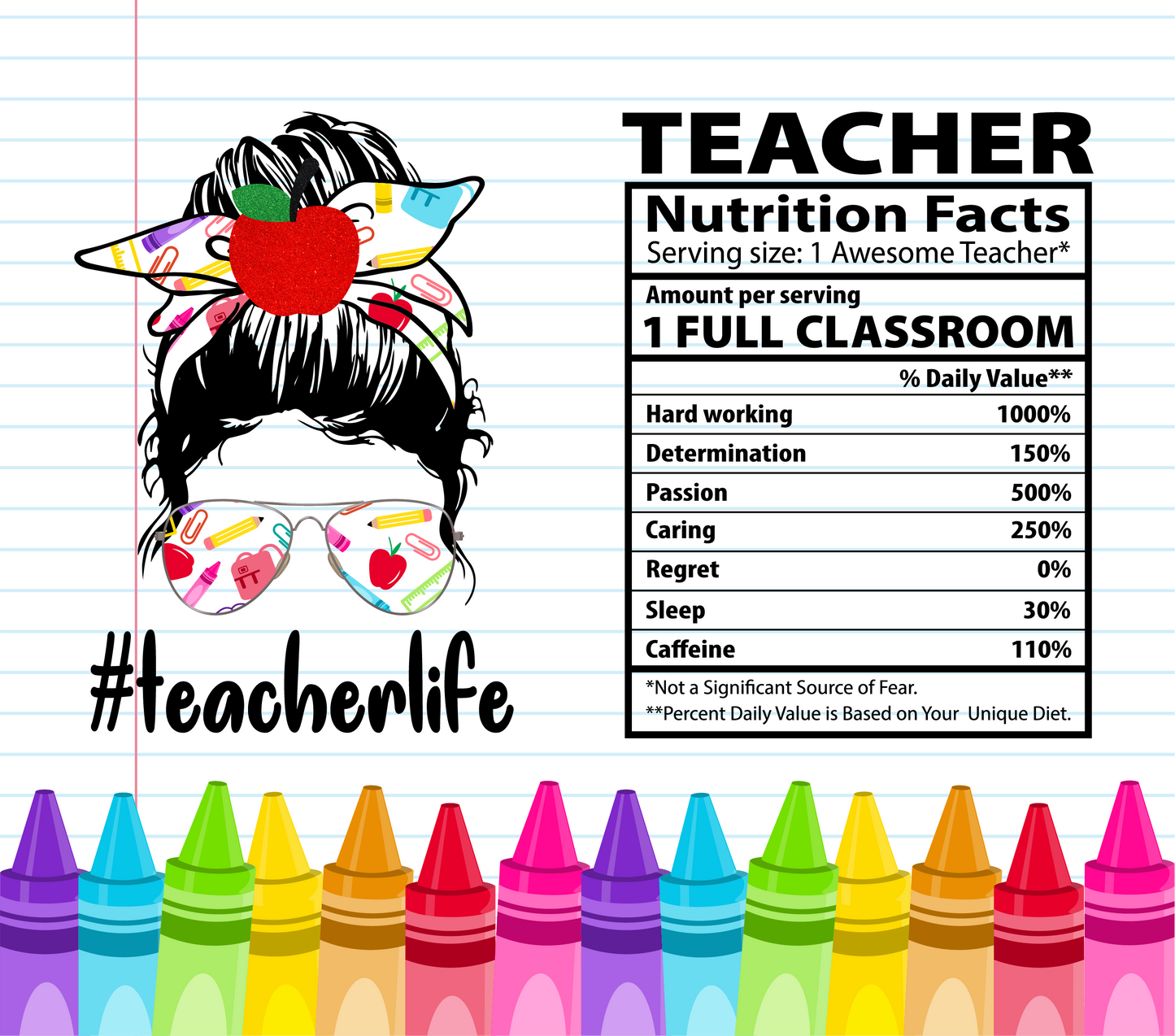 Skinny Tumblers - Teacher