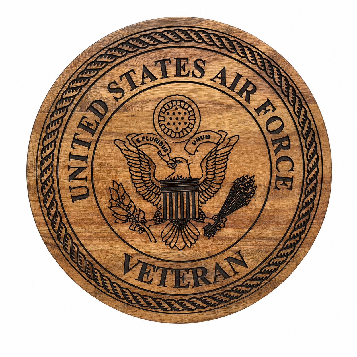 Veteran Military Branch Seal Display