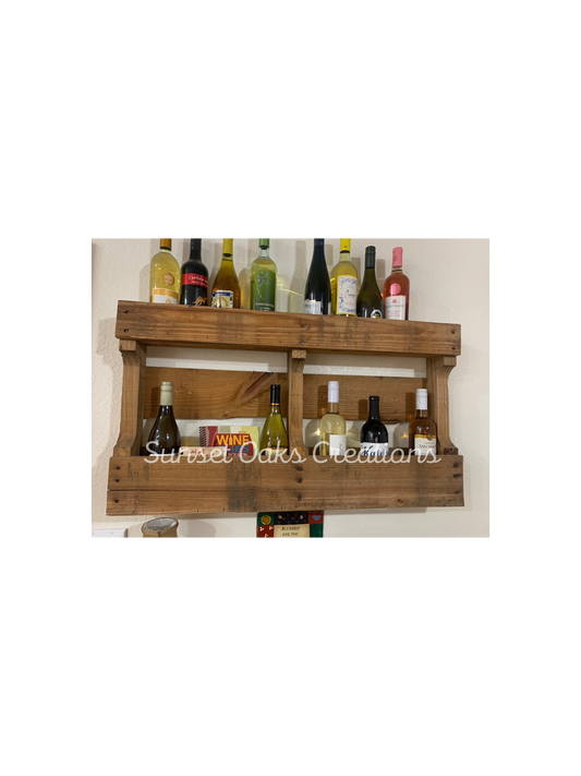 Pallet Wine Rack